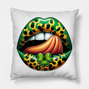 St Patrick Lips Pillow