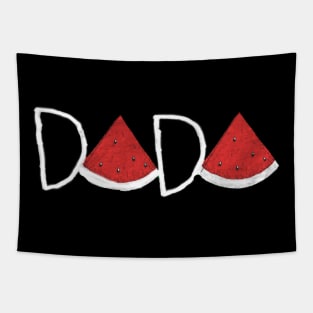 Watermelon Dada Shirt - Watermelon Shirt - Dada Shirt - Blessed Mama - Fathers Day Gift - Step Dad Gifts - New Dad Gift - Fruit Shirt Tapestry