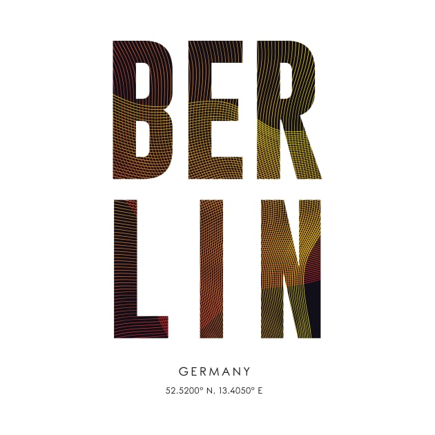 Berlin City typography by StudioGrafiikka