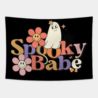 Spooky Babe Tapestry