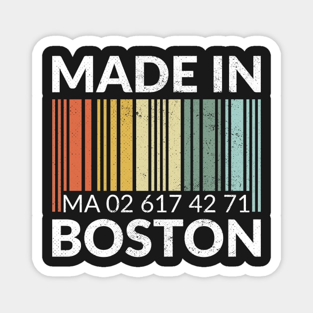 Made in Boston Magnet by zeno27