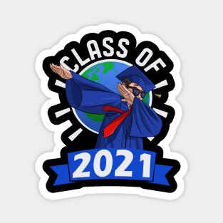 Class of 2021 Graduation Dabbing Dance Boy Magnet