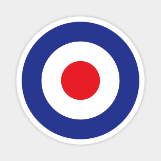 Brit pop, British Mod culture, Scooter, roundel Magnet