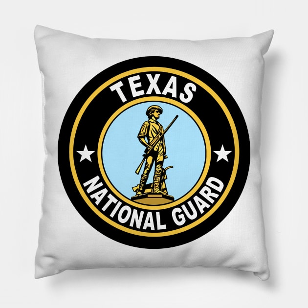 Texas Army National Guard 36th Infantry Division Arrowhead Pillow by darkARTprint