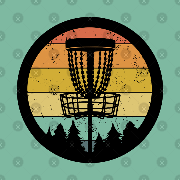 Disc Golf Sunset by ameemax