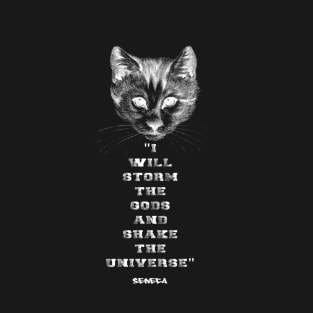 Seneca's Cat Quote T-Shirt