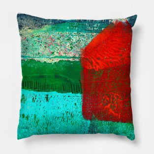 Lonely Beachhouse Pillow