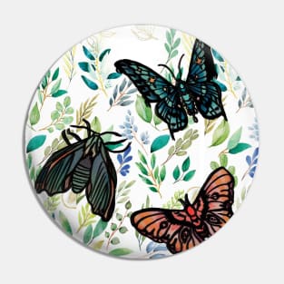 Butterflies and Moths Pin