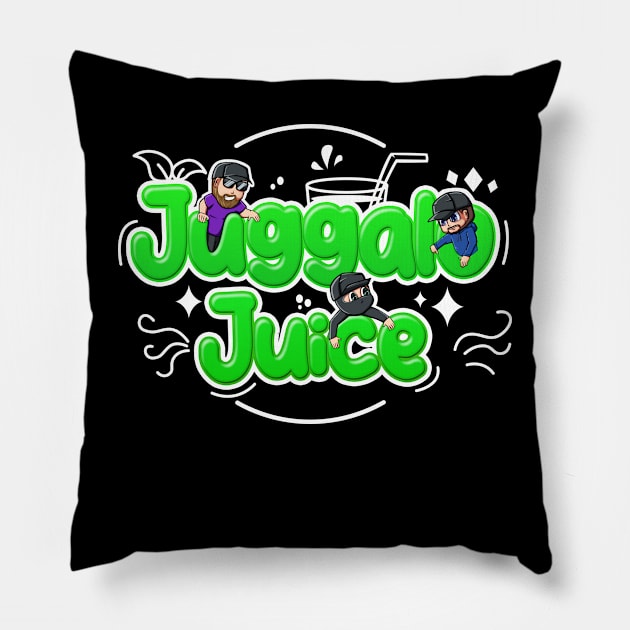 Juggalo Juice OG design Pillow by Clown Skin