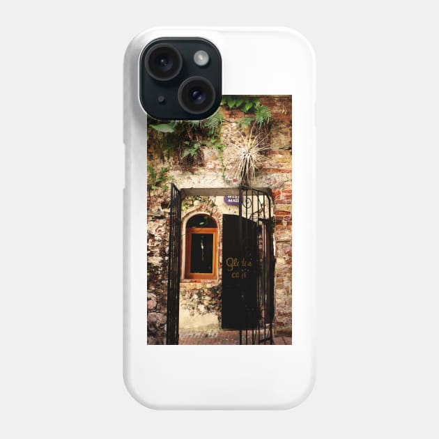 Cafe Entrance Phone Case by tgass