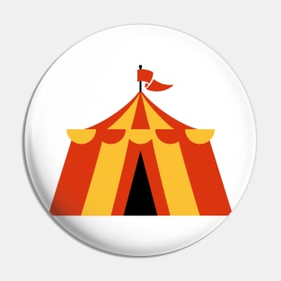 Circus Tent Funny Nursery Cartoon Drawing Design Pin