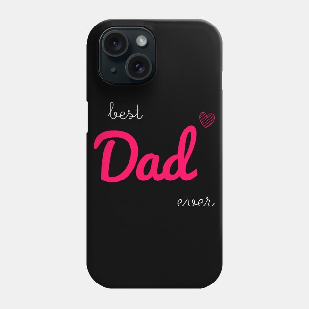 Dad fathers day Phone Case by CreationArt8