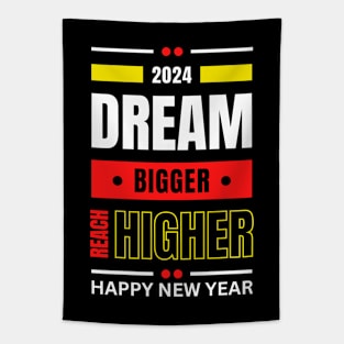 Happy New Year 2024 Tapestry