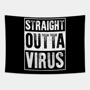 Straight Outta Virus Tapestry