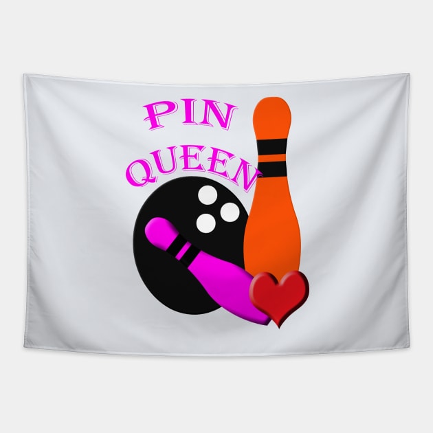 Pin queen Tapestry by AmandaRain