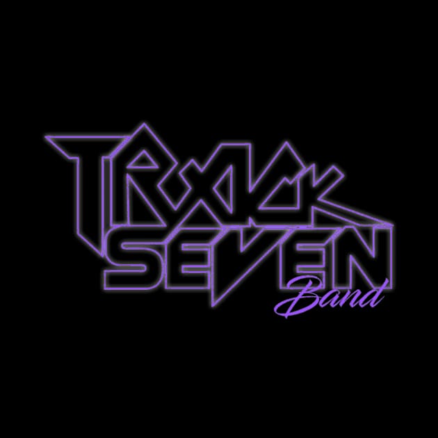 Purple See Through Track Seven Band Logo by TrackSevenBand