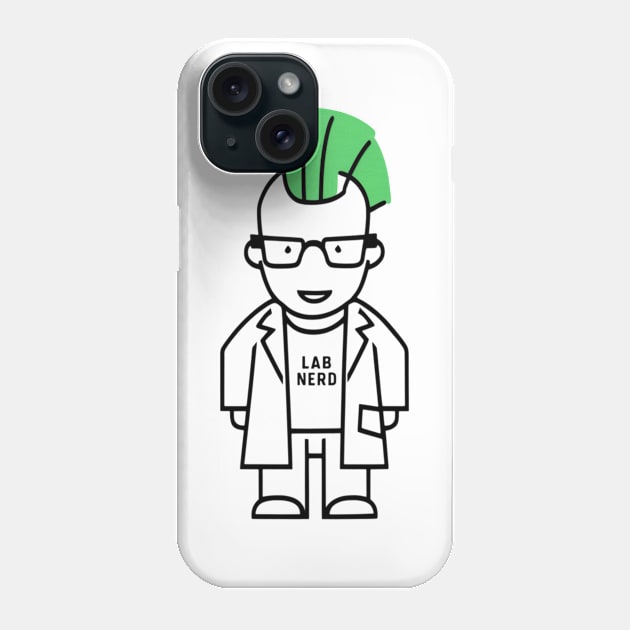 Lab Nerd Phone Case by Be the First to Wear