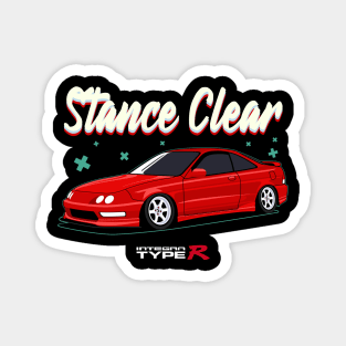 Integra Type R Stance Clear Magnet