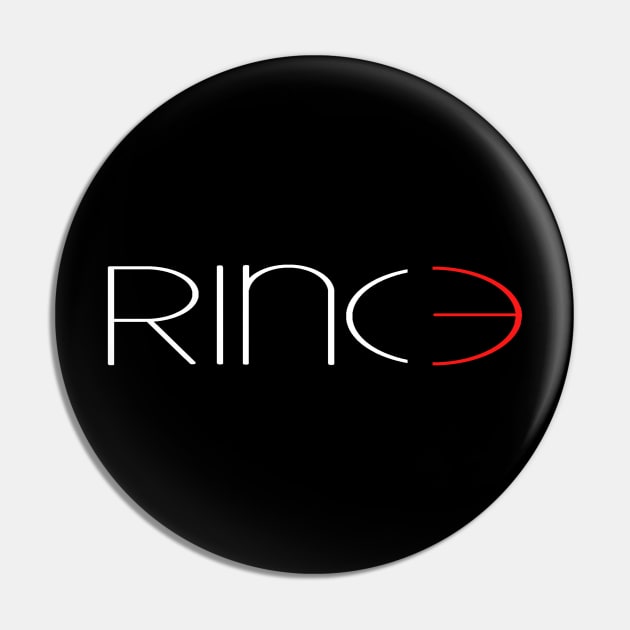 Rince White and Red Pin by TBombs