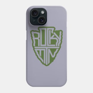 Rocky Mountain National Park name arrowhead Phone Case