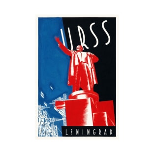 URSS Leningrad USSR Vintage Poster 1932 T-Shirt