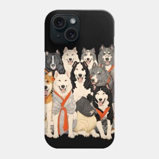 Japanese Dogs: For Dog Lovers Phone Case