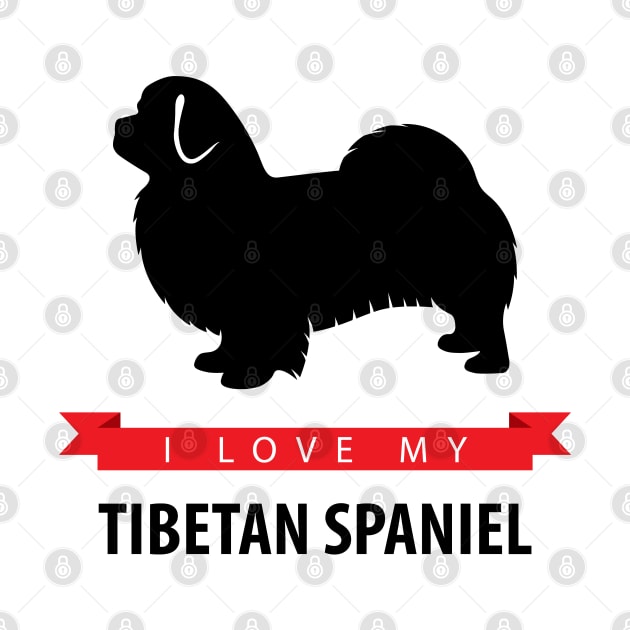 I Love My Tibetan Spaniel by millersye