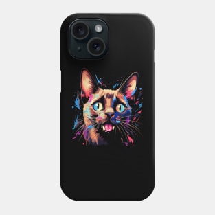 Siamese Cat Happiness Phone Case