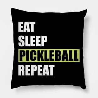 Pickleball - Eat Sleep Pickleball Repeat Pillow