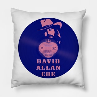 david allan coe Pillow