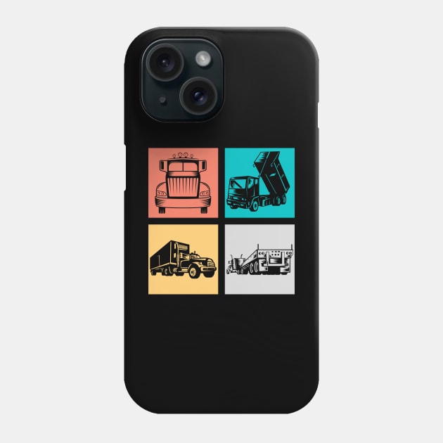 Truck Driver Phone Case by Xtian Dela ✅