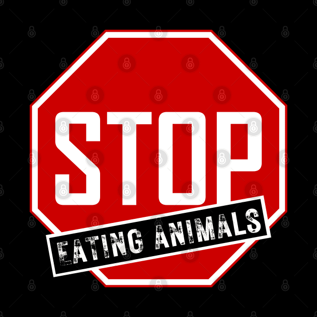 STOP Eating Animals by TJWDraws