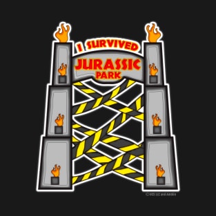 Jurassic Park - Gates Entrance T-Shirt