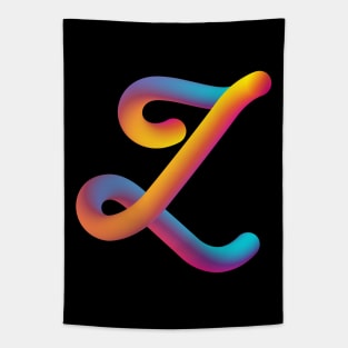 Curly Z Tapestry