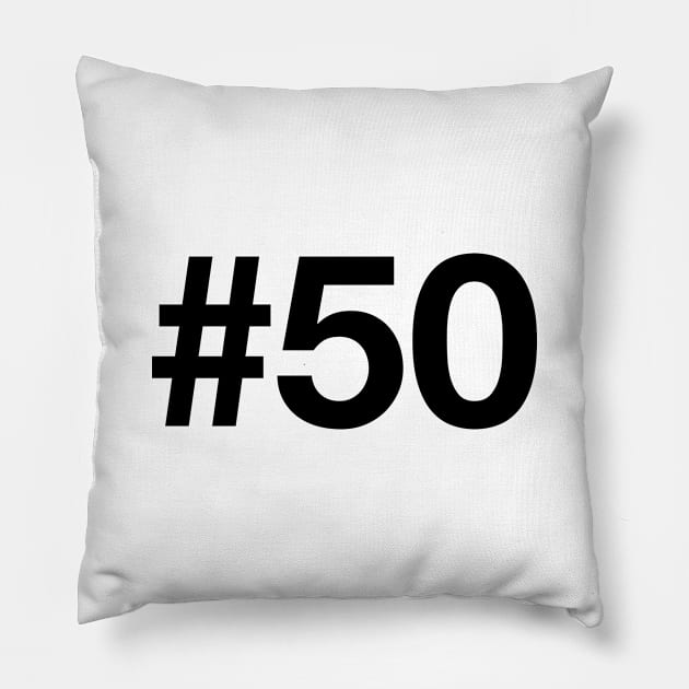 50 Pillow by eyesblau