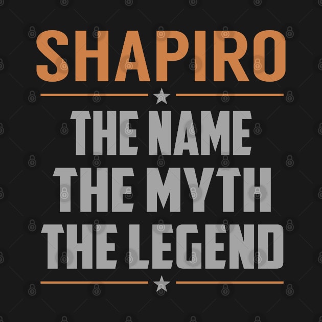 SHAPIRO The Name The Myth The Legend by YadiraKauffmannkq