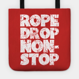 Rope Drop Non-Stop Retro Vintage Distressed Tote