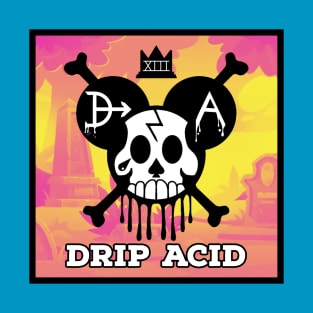 Drip Acid, mouse and bones variant T-Shirt