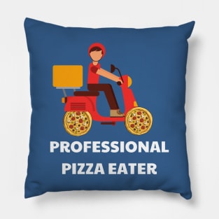 Professional Pizza Eater Pillow