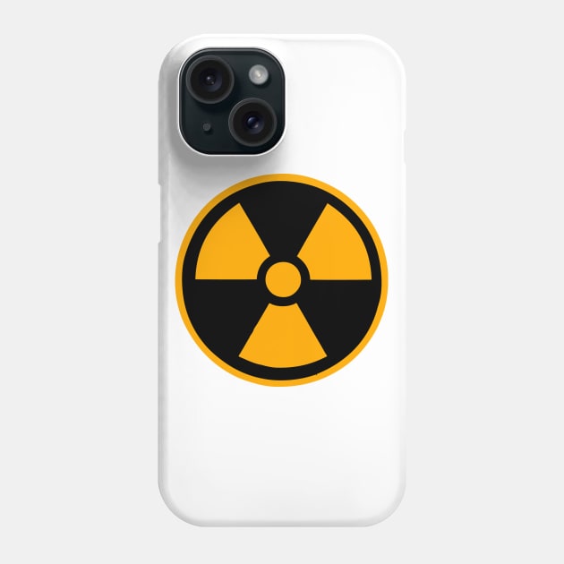 Nuclear Radiation Symbol Phone Case by AustralianMate