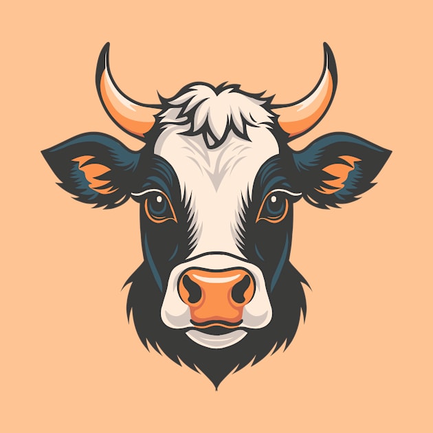 Cute Cow by milhad