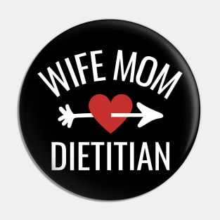 Wife Mom Dietitian Gift Idea Pin