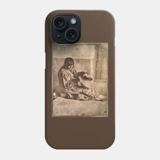 Native Potter Woman, Santa Clara, New Mexico 1905 Edward S Curtis Phone Case