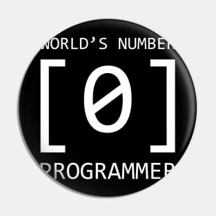 World number 0 Programmer Pin