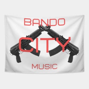 BandoBoyz Official Production Logo Tapestry