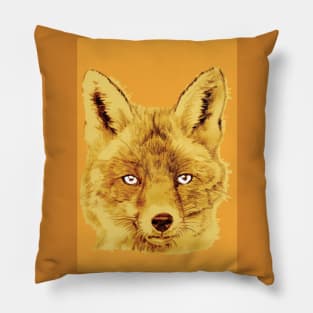 Fox orange variant Pillow