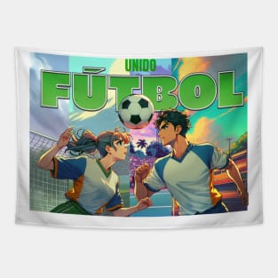 Soccer United Tapestry