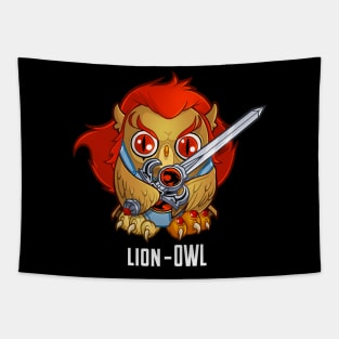 Lion OWL 01 Tapestry