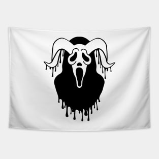 Occult Goat Ghost Tapestry