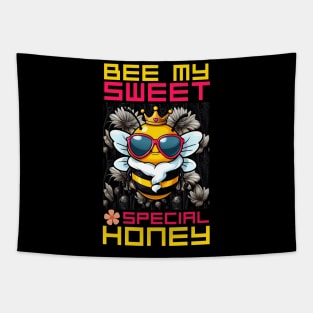 Bee my sweet special Honey be my true love Tapestry